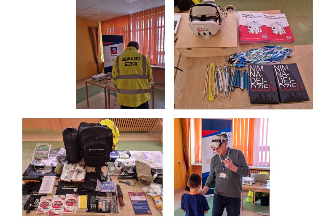 Stanowisko promocyjne Wydziału Zarządzania Kryzysowego i Ochrony Ludności