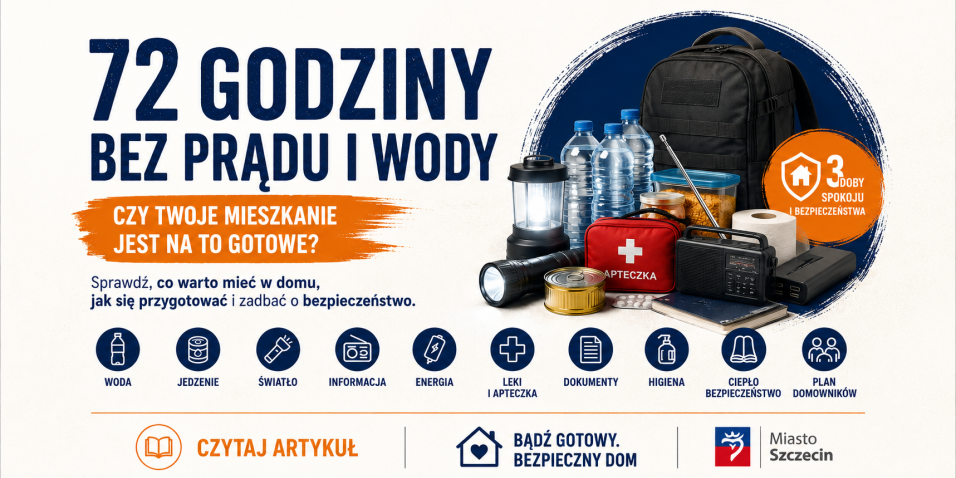 slider zapowiadający artykuł przygotowanie na 72h
