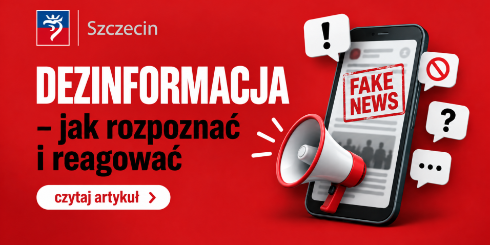 plakat dotyczący dezinformacji