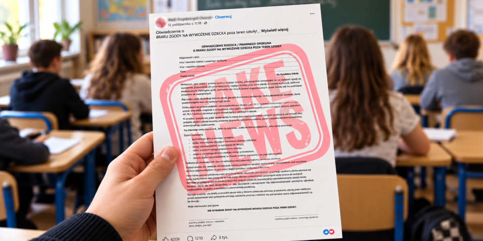 zdjęcie dot. fake news